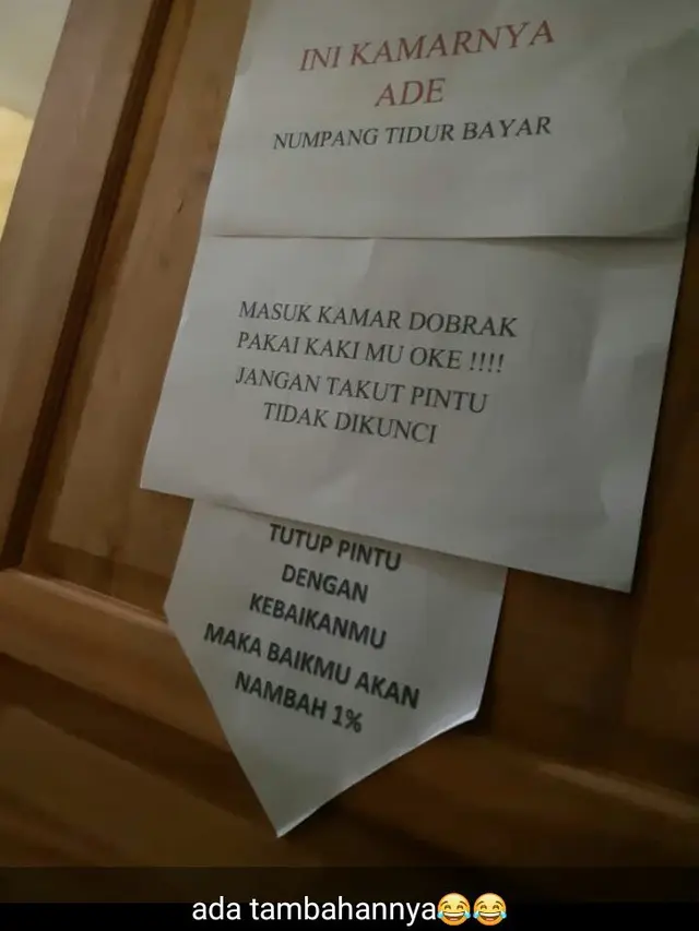 7 Tulisan Peringatan di Pintu Ini Bikin Geleng Geleng