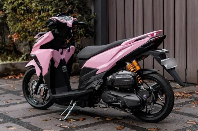 10 Potret Modifikasi Honda Vario, Motor Ngabers yang Lagi Disorot Kanan