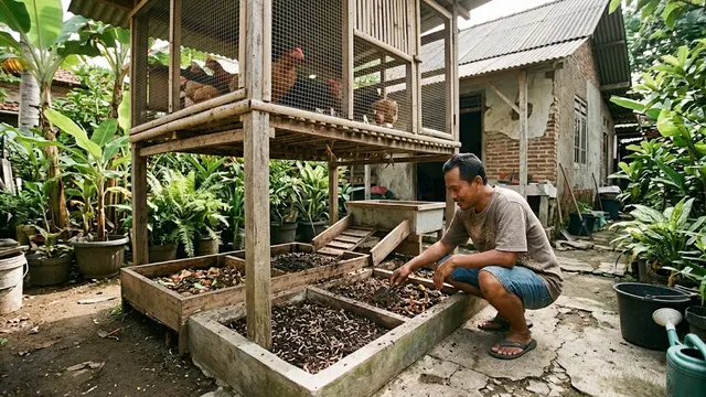Cara Memanfaatkan Lahan Bawah Kandang Ayam, Optimalkan Sudut Peternakan