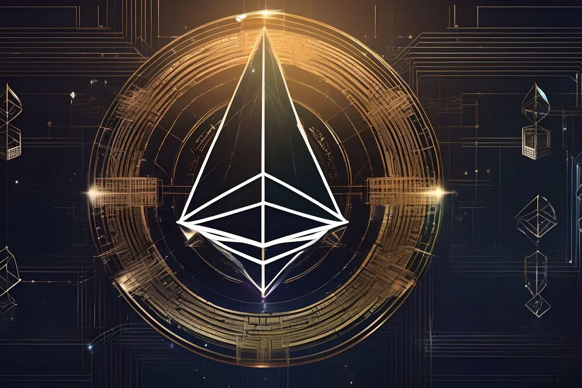 Ilustrasi aset kripto Ethereum. (Foto By AI)