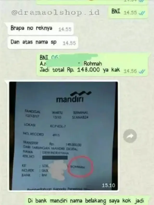 6 Potret Bukti Transfer Pakai Tulis Tangan Ini Bikin Tepuk Jidat, Gagal Menipu