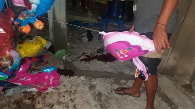 Balon gas meledak dalam perayaan Cap Go Meh di Gorontalo dan menyebabkan satu orang tewas dan empat luka-luka. (Foto: Liputan6.com/Arfandi Ibrahim)