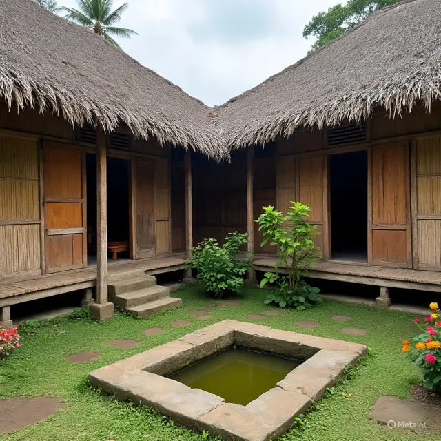 9 Desain Rumah Kampung dengan Konsep Semi Outdoor Cocok Buat Iklim Tropis