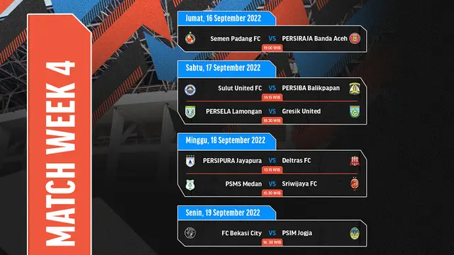 Jadwal dan Live Streaming Liga 2022/2023 Pekan Ketiga di Vidio, 16-19 September 2022
