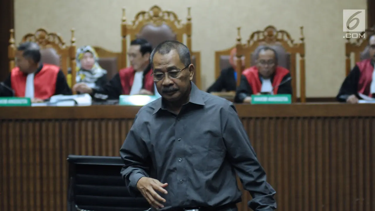 Mantan Ketua PT Manado Jalani Sidang Nota Pembelaan