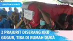 Dua Prajurit TNI, Lettu Marinir Anumerta Muhammad Iqbal dan Praka Marinir Anumerta Wilson Anderson Here gugur usai diserang KKB di Kabupaten Nduga, Papua. Tiba di rumah duka, isak tangis keluarga pecah menyelimuti suasana.