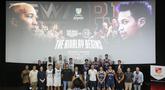 Indonesian Basketball League (IBL) resmi mengawali musim kompetisi IBL GoPay 2026 melalui konferensi pers pembukaan musim IBL 2026 di kawasan Senayan, Jakarta, Selasa (6/1/2026). (Bola.com/M Iqbal Ichsan)