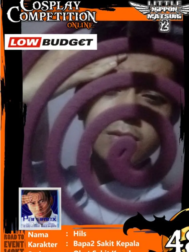 7 Cosplay Absurd Orang Indonesia, Low Budget tapi Mirip Banget