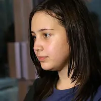 Selain Roweina, salah satu yang sangat terpukul dengan kepergian James Sahertian adalah anaknya, Sharon Sahertian. (Foto: Galih W Satria/Bintang.com)