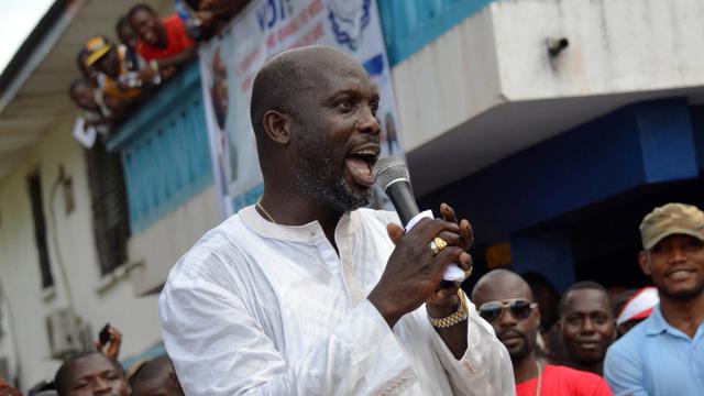 FOTO: George Weah, Legenda AC Milan yang Menjadi Presiden Liberia