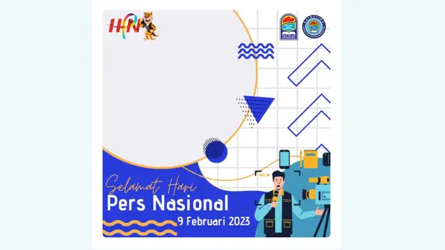 30 Link Twibbon Hari Pers Nasional 2023.
