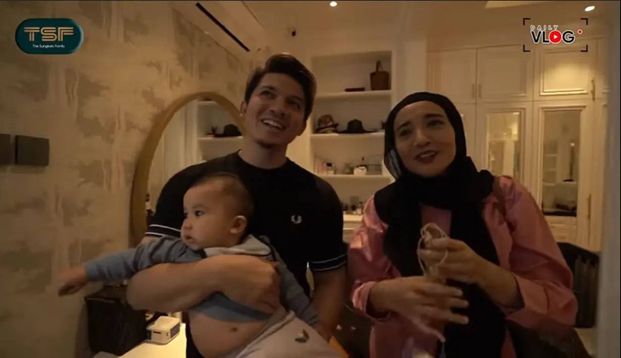 Zaskia Sungkar dan Irwansyah (Youtube/The Sungkars Family)