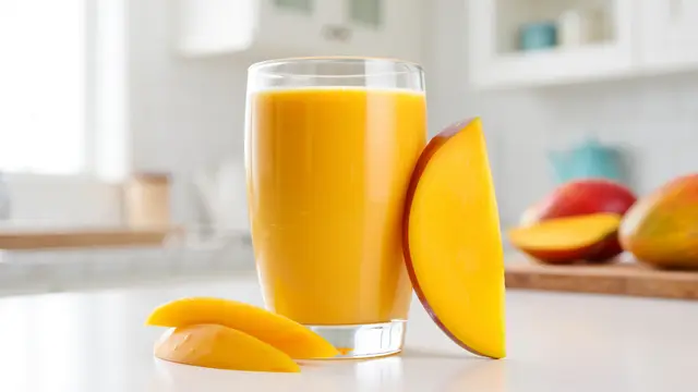 Jus Mangga dan Yogurt (Foto: Reve Art AI)