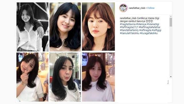 7 Model Gaya Rambut Nagita Slavina Yang Curi Perhatian Terbaru Bak Abg Hot Liputan6 Com