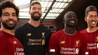 Kostum kandang terbaru Liverpool untuk musim 2019-2010 (Foto: Liverpool FC)