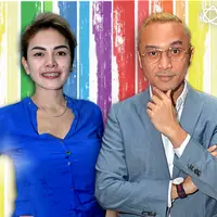 Nikita Mirzani dan Giring Ganesha. (Bintang Pictures)