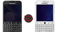 Perusahaan asal Kanada itu telah membuat varian warna lain bagi BlackBerry Classic yakni warna putih