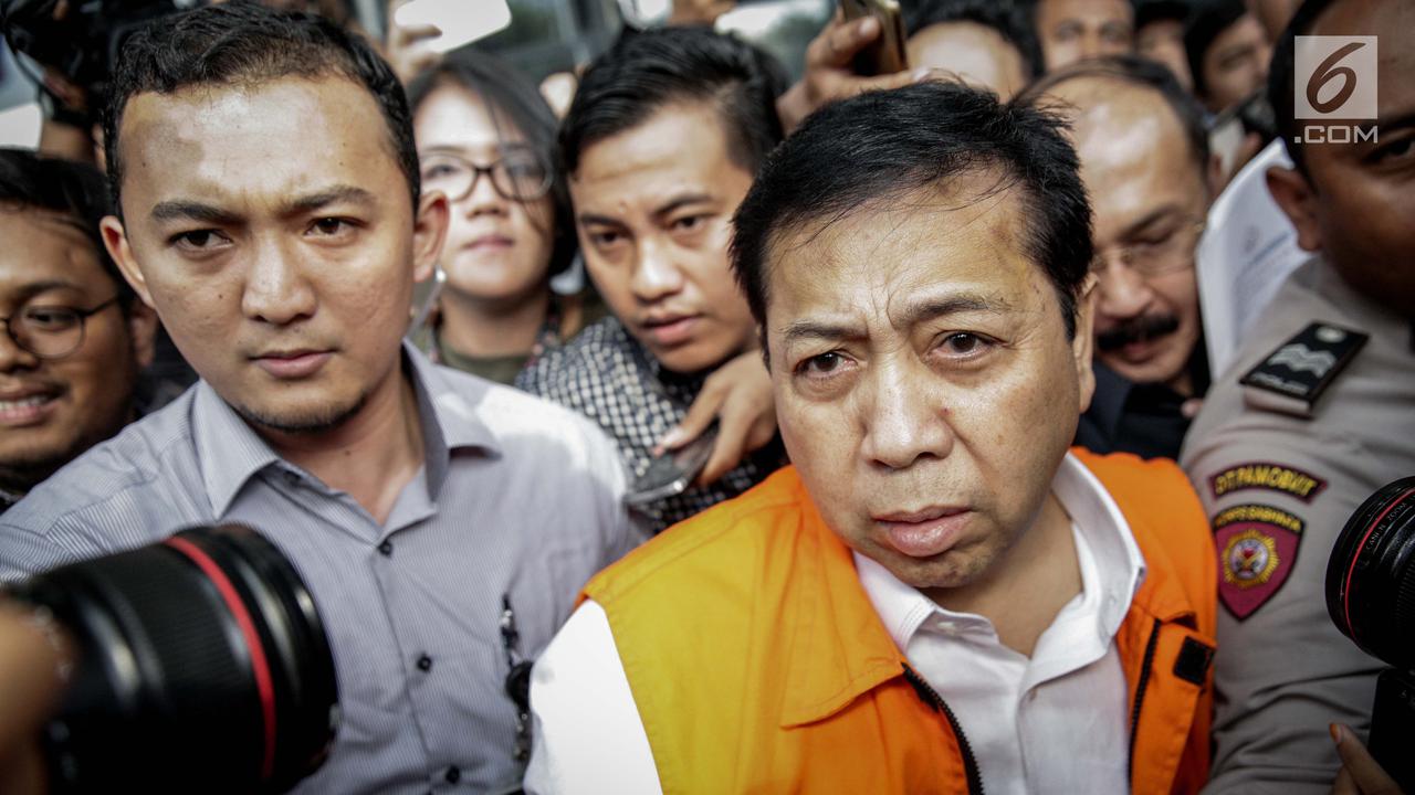 KPK Periksa Setya Novanto Sebagai Tersangka