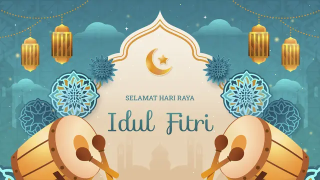 Ilustrasi Lebaran, Idulfitri