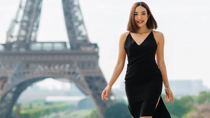 Pesona Gisella Anastasia saat Pemotretan di Paris, Pamer Body Goals