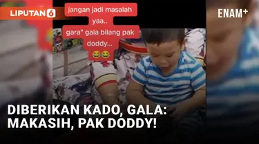 Dapat Kado dari Doddysudrajat, Gala Sky Panggil Kakeknya dengan Sebutan &ldquo;Pak&rdquo;