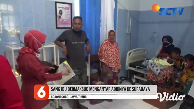 VIDEO: Detik-Detik Tenaga Medis Puskesmas Baureno Bantu Ibu Melahirkan di Bus