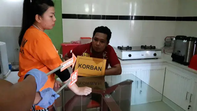 Rekonstruksi Pembunuhan Ketua DPRD Kolaka Utara