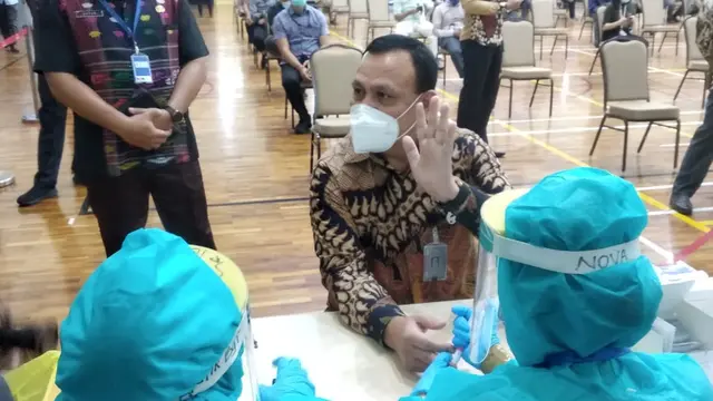 Bersiap Hadapi New Normal, Pimpinan hingga Pegawai KPK Jalani Rapid Test