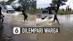 Penyebab di balik peristiwa ini masih menjadi perdebatan warganet.