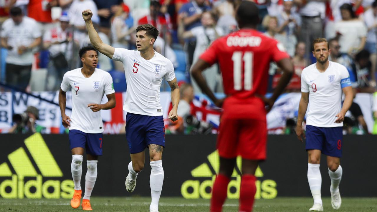 FOTO: Babak 1, Inggris Sudah Cetak 5 Gol ke Gawang Panama