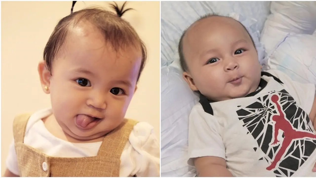 Potret Gemas 7 Bayi Seleb Tanah Air