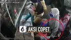 Bereda video emak-emak melakukan aksi copet di warung sembako terekam kamera CCTV.