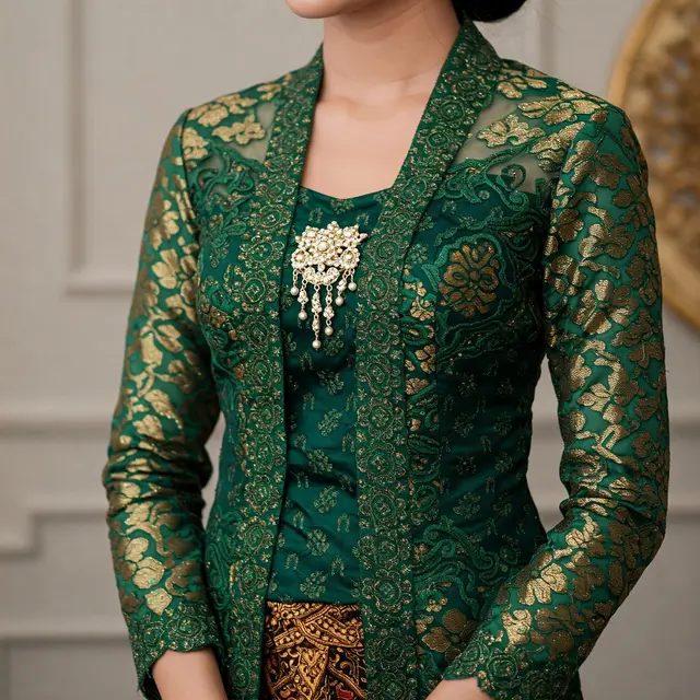 Model Kebaya Simple Modern untuk Pesta Pernikahan
