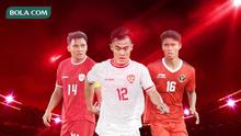 Timnas Indonesia - Asnawi Mangkualam, Pratama Arhan, M Ferarri (Bola.com/Adreanus Titus/Geaby Fadhilatu Sholikha)