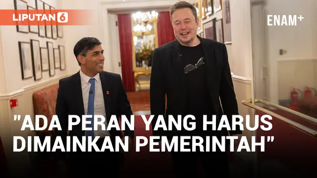 Elon Musk Bahas AI dengan Rishi Sunak: Pemerintah Harus Berperan dalam Melindungi Masyarakat