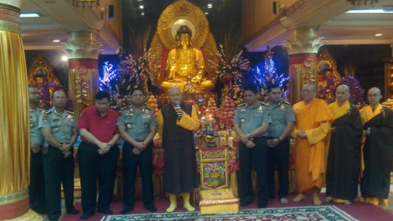 Tinjau Petak 9, Kapolda Metro Jaya Harap Jakarta Aman Saat Imlek