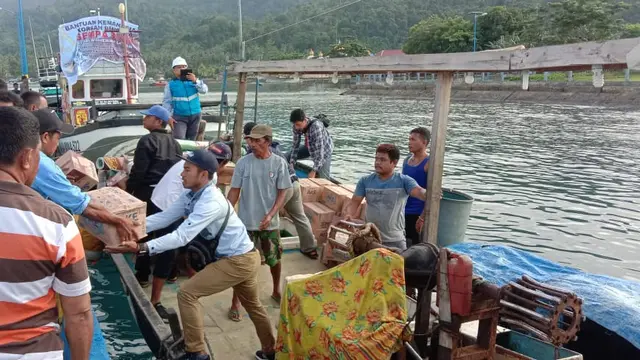 PLN Peduli korban gempa Halmahera Selatan