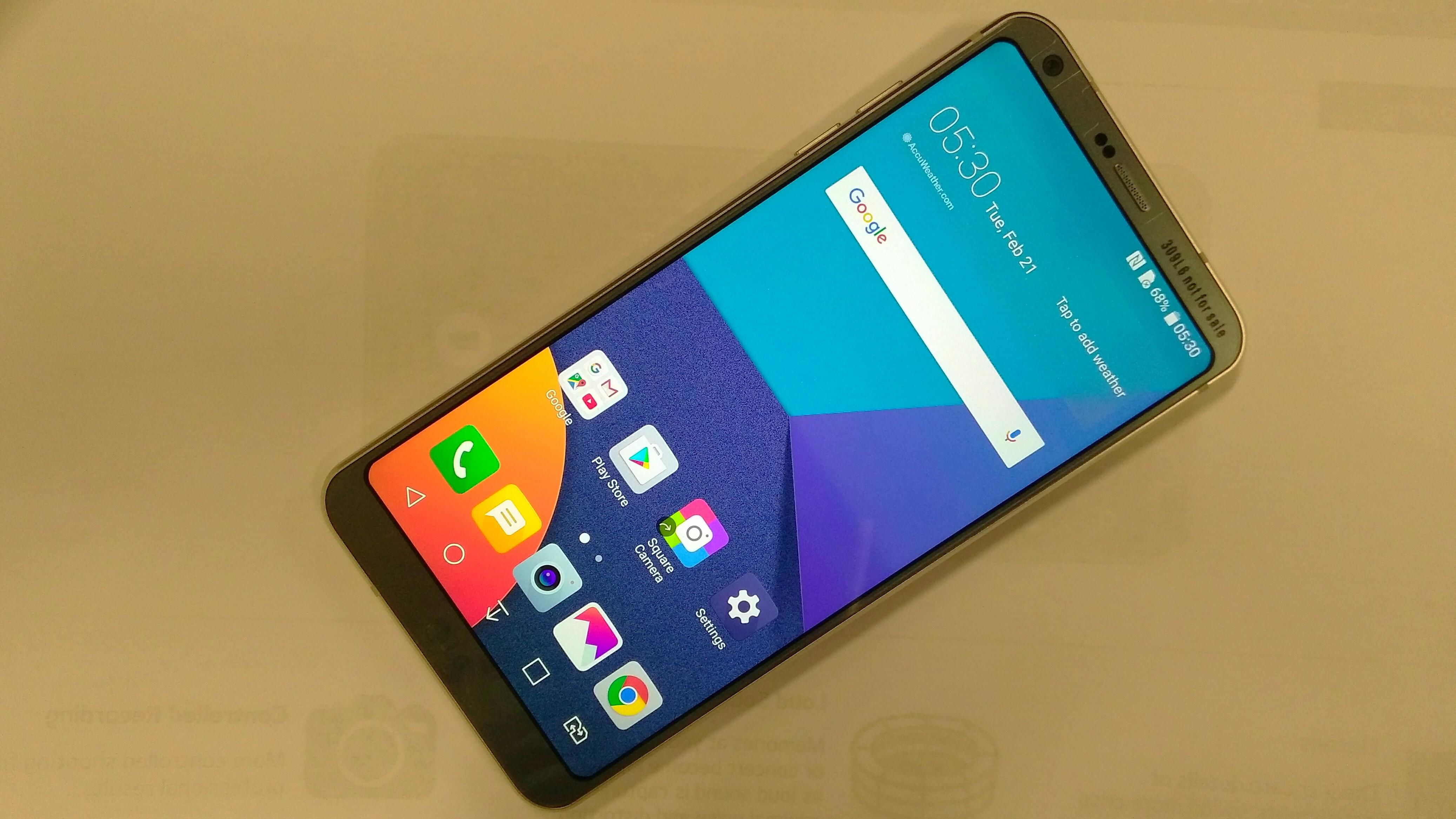 LG G6. (Liputan6.com/M Wahyu Hidayat)