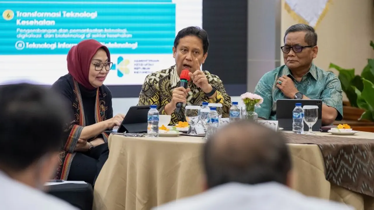 Menteri Kesehatan RI Budi Gunadi Sadikin miris dengan adanya 200 alat deteksi kanker payudara dari 3.000-an rumah sakit saat melakukan Public Hearing terkait penyusunan RUU Kesehatan di Gedung Kemenkes RI Jakarta pada Rabu, 15 Maret 2023. (Dok Kementerian Kesehatan RI)