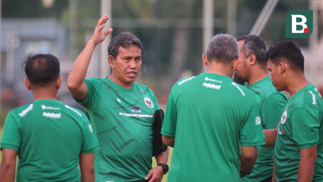 Latihan Timnas Indonesia U-17