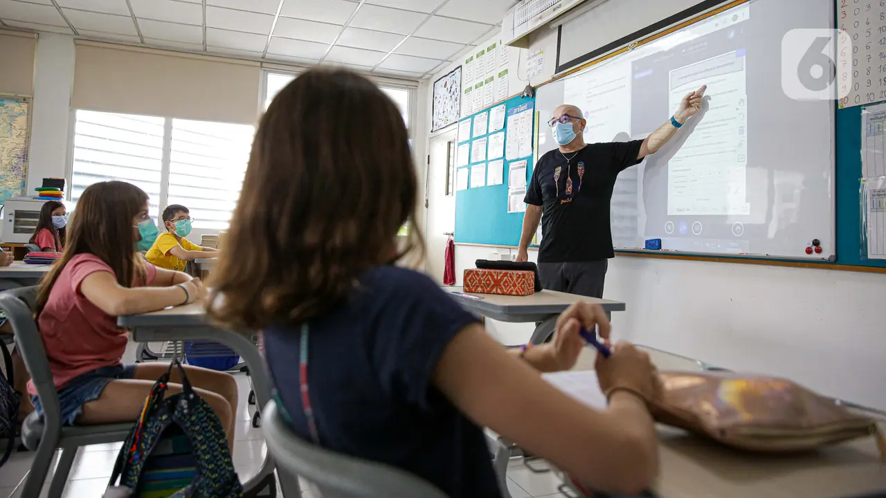 Melihat Pembelajaran saat Masa Pandemi di Sekolah Lychee Francais De Jakarta