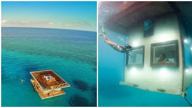 6 Potret Hotel Berbaur dengan Alam Ini Bikin Betah, Ada yang Terletak di Bawah Laut