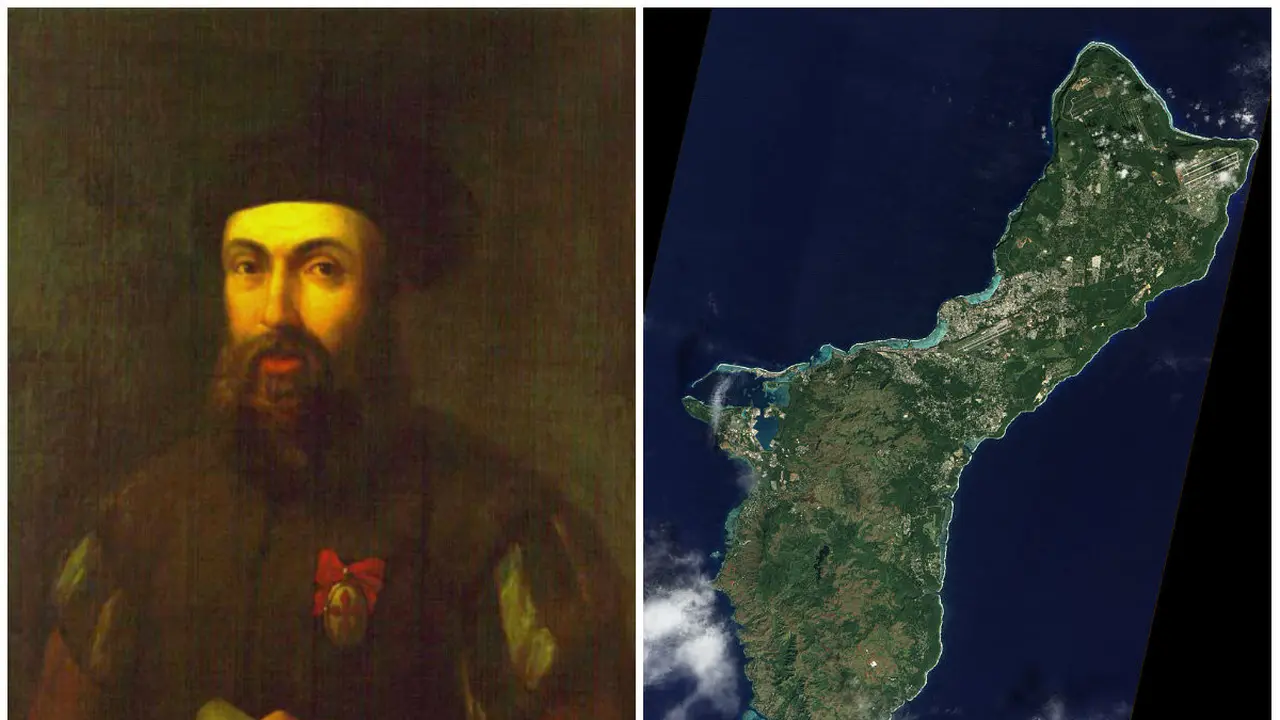 Ferdinand Magellan, orang Eropa pertama yang menjejakkan kaki di Guam
