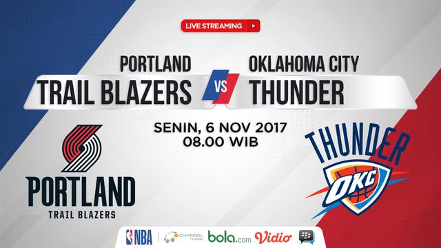Portland Trail Blazers Vs Oklahoma City Thunder