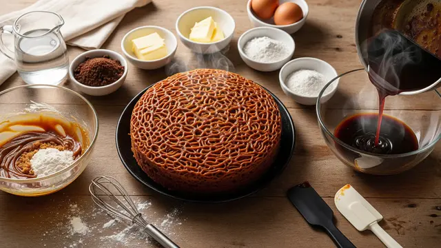 Resep Bolu Sarang Semut Kukus Takaran Gelas/Gemini AI
