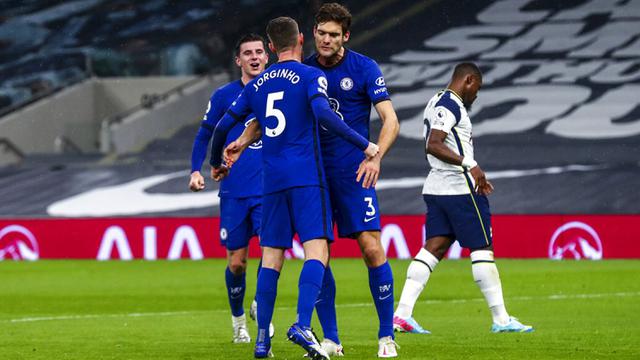FOTO: Chelsea Menang Tipis Lawan Tottenham Hotspur
