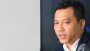 Anang Hermansyah saat berkunjung ke Liputan6.com membahas tentang pentingnya ekonomi kreatif bagi bangsa dan negara, Jakarta. Foto diambil pada Selasa (2/12/2014). (Liputan6.com/Andrian M Tunay)