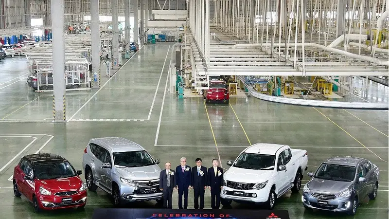 Mitsubishi Motors Thailand produksi 5 juta unit