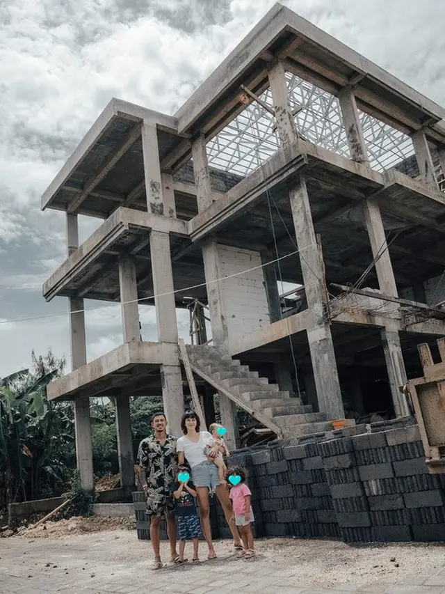 6 Potret Nasib Rumah Dahlia Poland dan Fandy Christian yang Sedang Dibangun di Bali