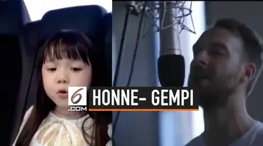 Gempita Noura Marten menjadi viral setelah menyanyikan lagu 'Location Unknown' milik Honne. Tak tanggung-tanggung gempi juga mendapat perhatian khusus dari duo elektronik asal Inggris itu.